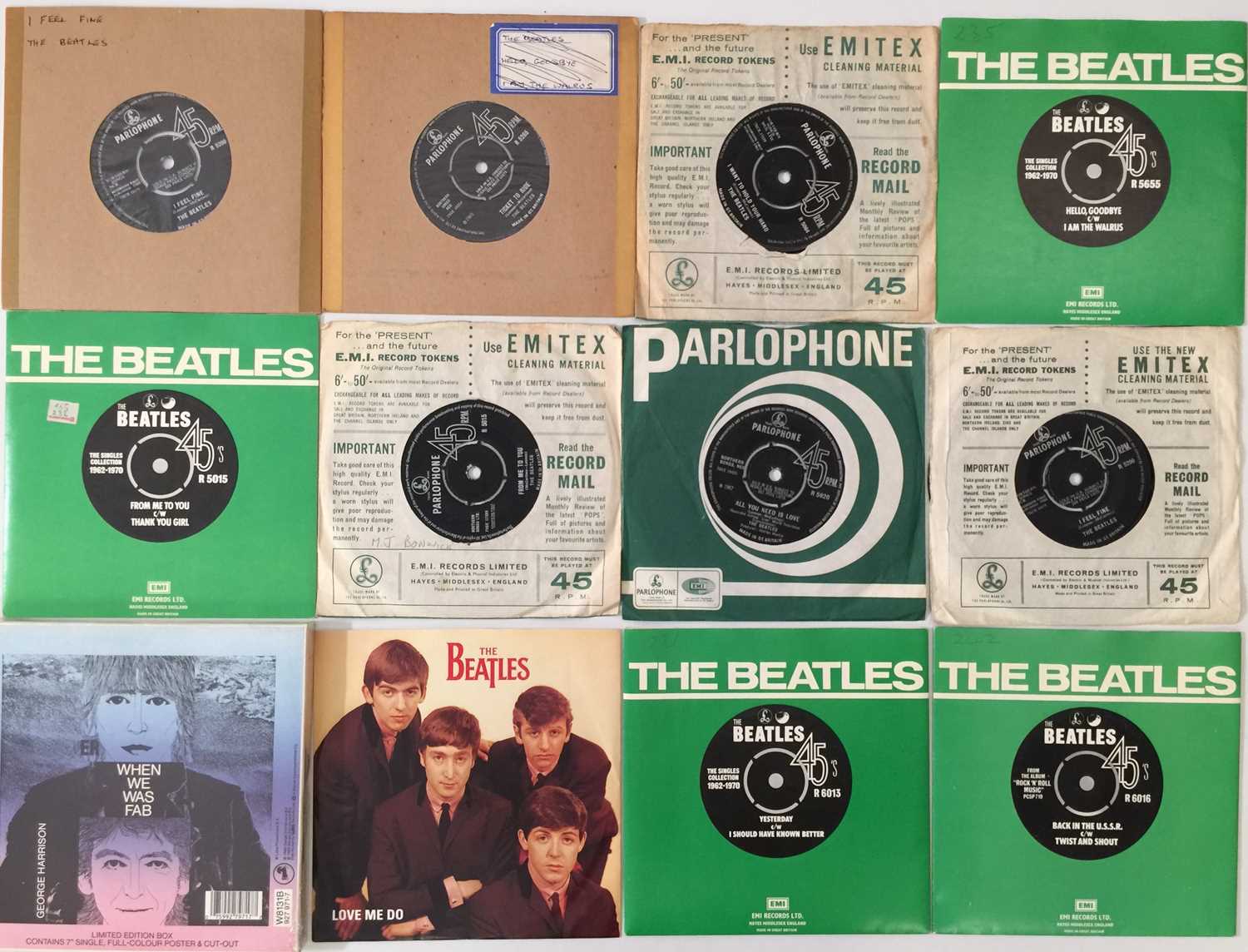 THE BEATLES - 7"/EP COLLECTION - Image 2 of 3