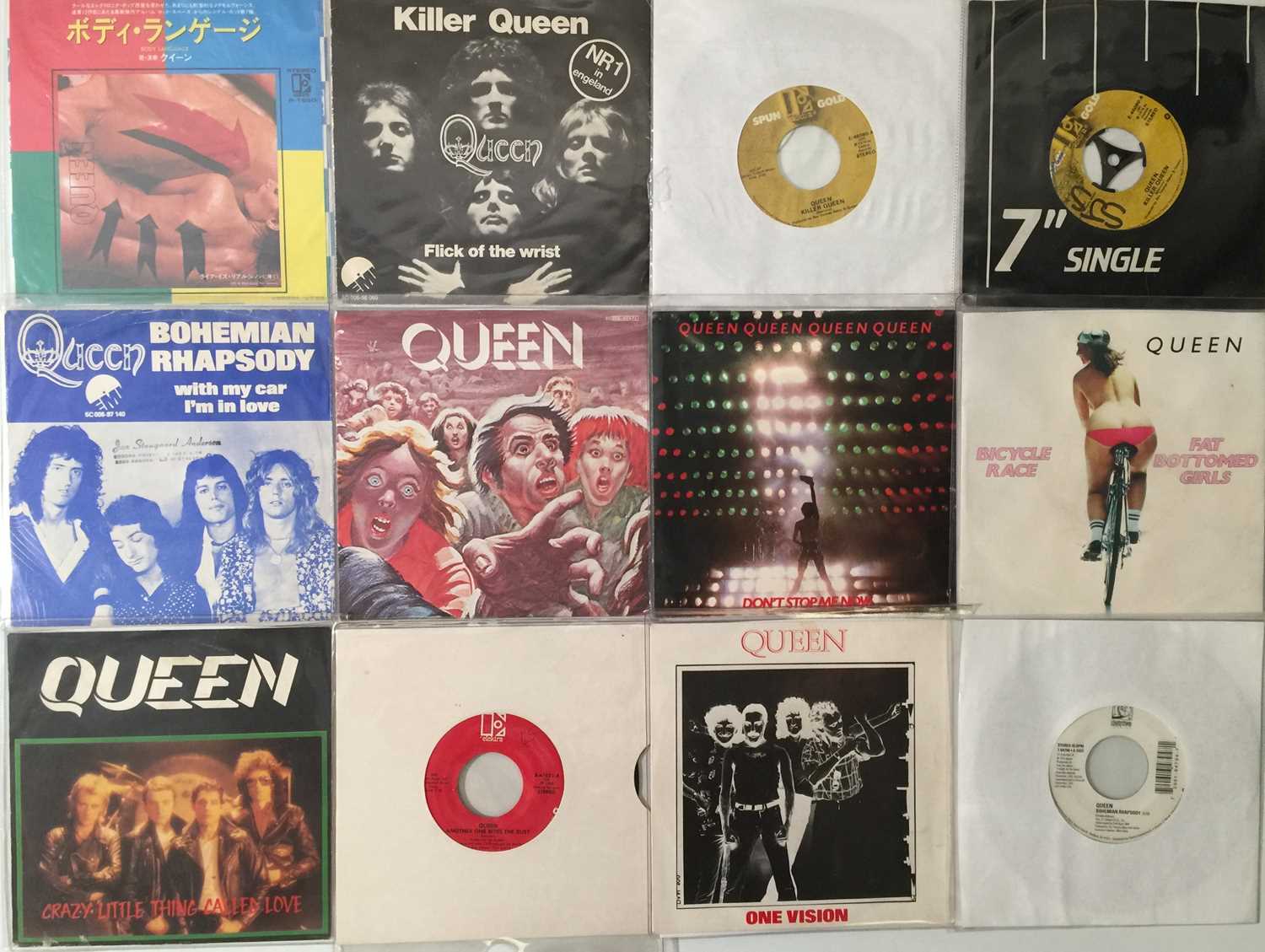 QUEEN - OVERSEAS PRESSING 7" COLLECTION - Image 2 of 4