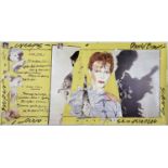 DAVID BOWIE - ORIGINAL SCARY MONSTERS PROMOTIONAL POSTER.