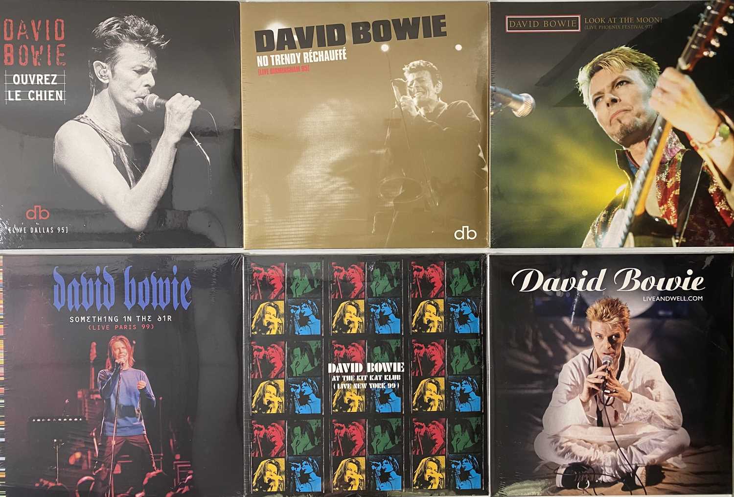 DAVID BOWIE - LIVE ADVENTURES 1995-1999 LP SERIES