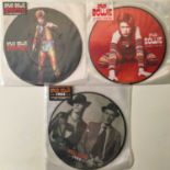 DAVID BOWIE - 7" LIMITED EDITION PICTURE DISCS/ 40TH ANNIVERSARY SERIES