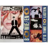 DAVID BOWIE - SOUND + VISION POSTERS.