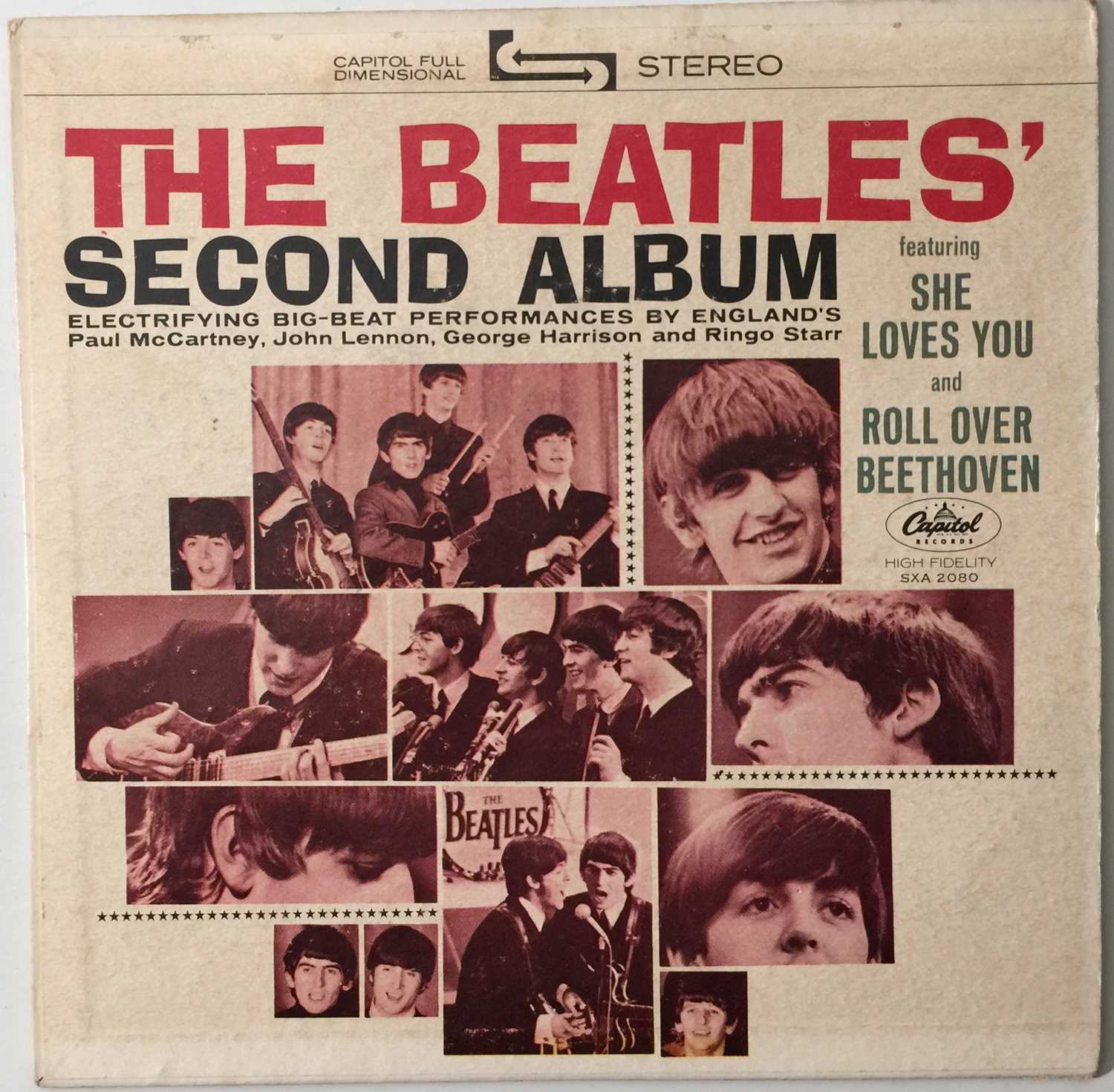 THE BEATLES - THE BEATLES' SECOND ALBUM (ORIGINAL US 'CAPITOL 33 COMPACT' RELEASE - SXA-2080) - Bild 2 aus 5