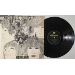 THE BEATLES - REVOLVER LP (UK WITH DRAWN MIX - PMC 7009)