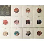 THE BEATLES - 20TH ANNIVERSARY 7" PICTURE DISC COLLECTION