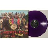 THE BEATLES - SGT. PEPPER'S LONELY HEARTS CLUB BAND (PURPLE VINYL FRENCH COPY - DC 1)