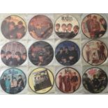 THE BEATLES - PICTURE DISC COMPLETE 7" COLLECTION.