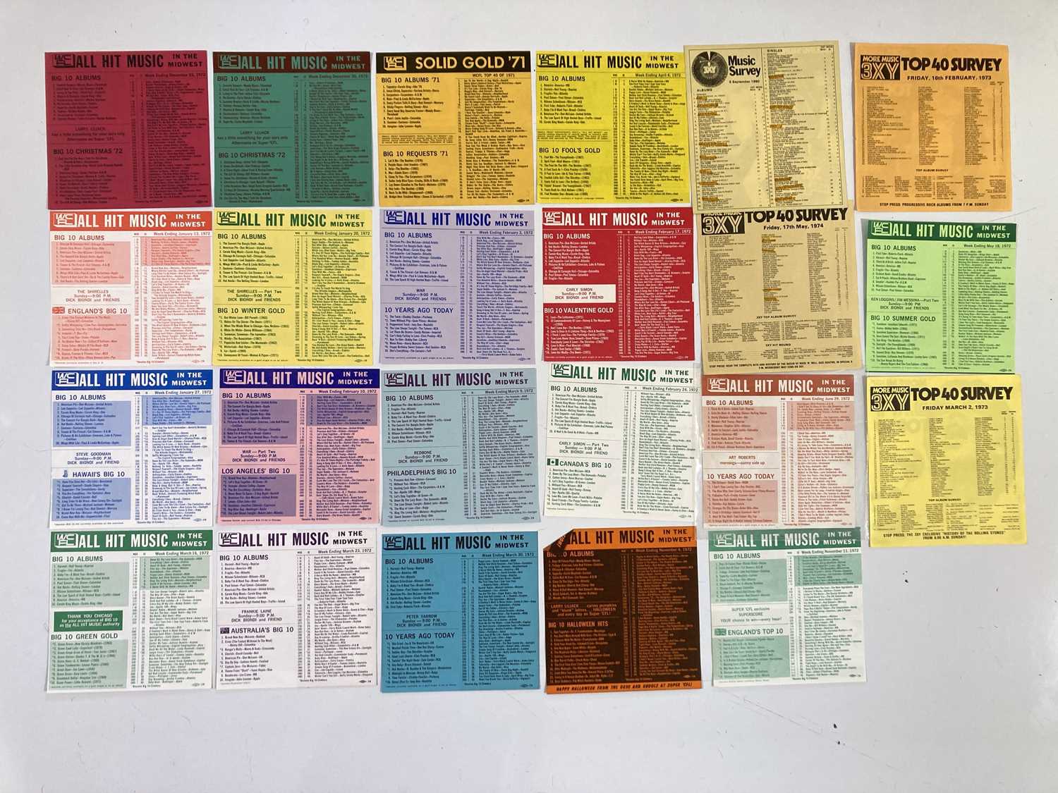 1960S MELODY MAKER / TOP 50 CHART SHEETS. - Image 9 of 12