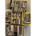 CD / CASSETTE / DVDs / BOOKS (CLASSIC ROCK & POP) COLLECTION