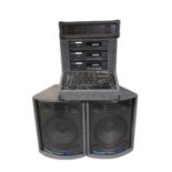 PA SYSTEM EQUIPMENT (GEMINI, MATRIX, FREESTYLE ACOUSTICS.