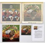 PETER TOSH - ORIGINAL LP ARTWORK FOR 'MAMA AFRICA'.