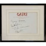 THE BEATLES - PRINTED/REPRODUCTION SET OF AUTOGRAPHS.