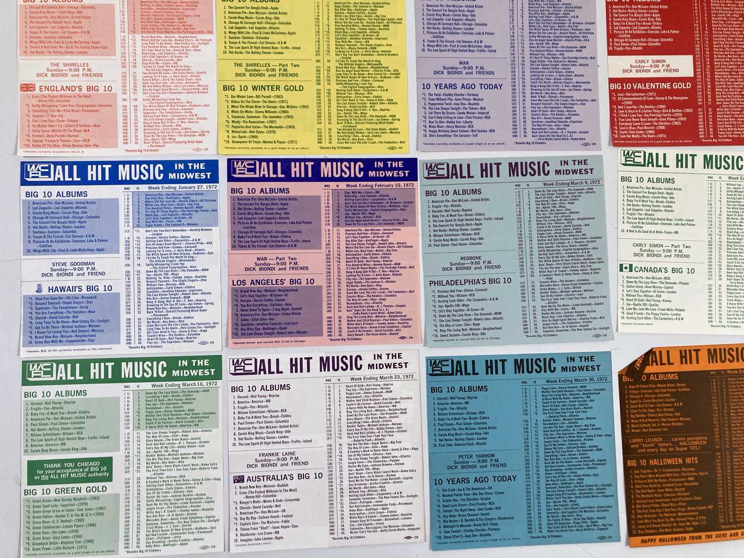 1960S MELODY MAKER / TOP 50 CHART SHEETS. - Image 11 of 12