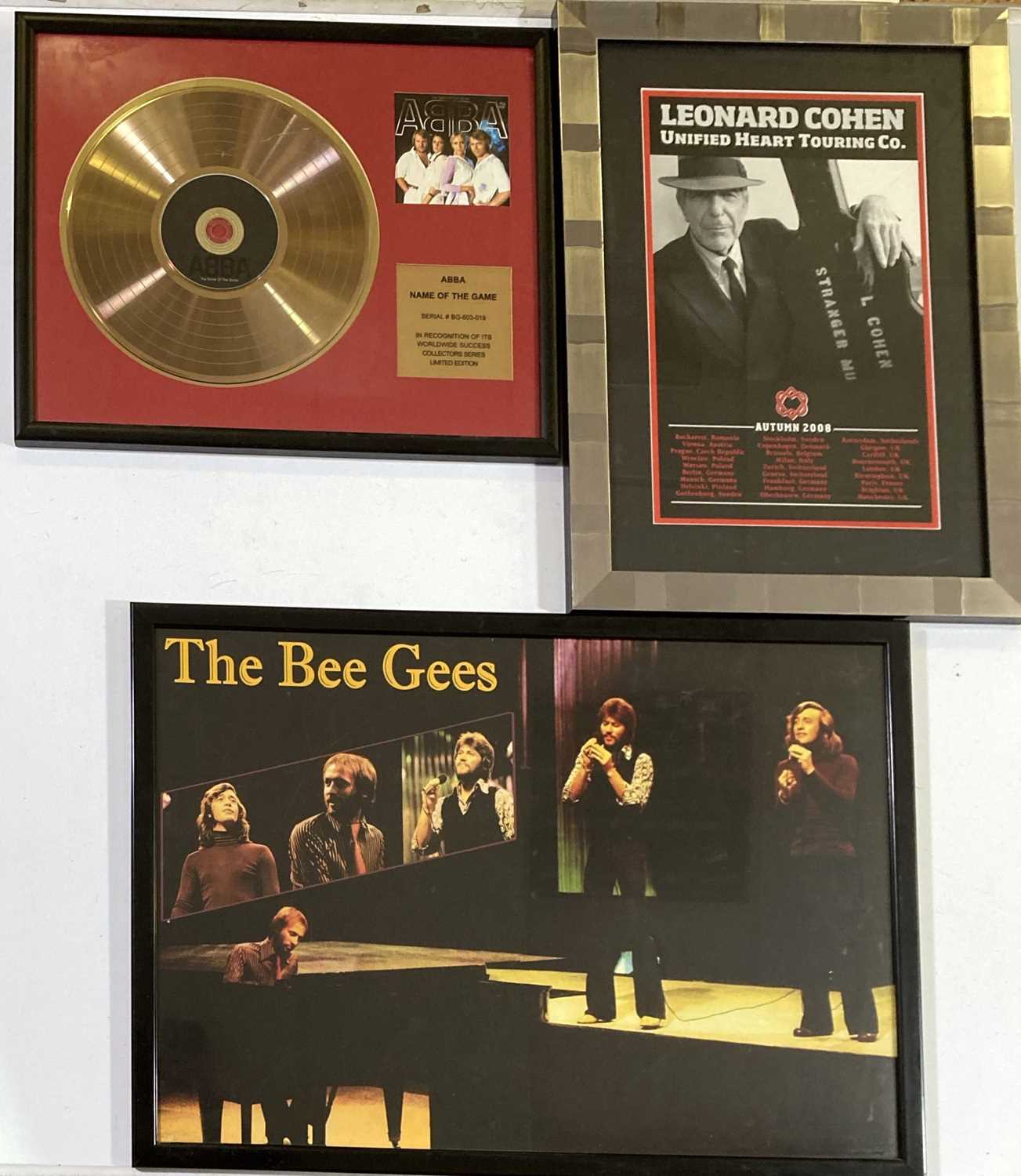 CONCERT MEMORABILIA INC PROGRAMMES AND POSTERS - BOB DYLAN / BEE GEES. - Image 4 of 9