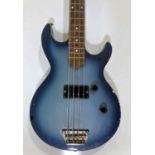 GORDON SMITH - OASIS BLUE BASS GUITAR C 1995.