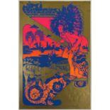 OSIRIS VISIONS - JIMI HENDRIX ORIGINAL POSTER - OA108.