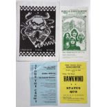 HAWKWIND CONCERT FLYERS C 1970S.