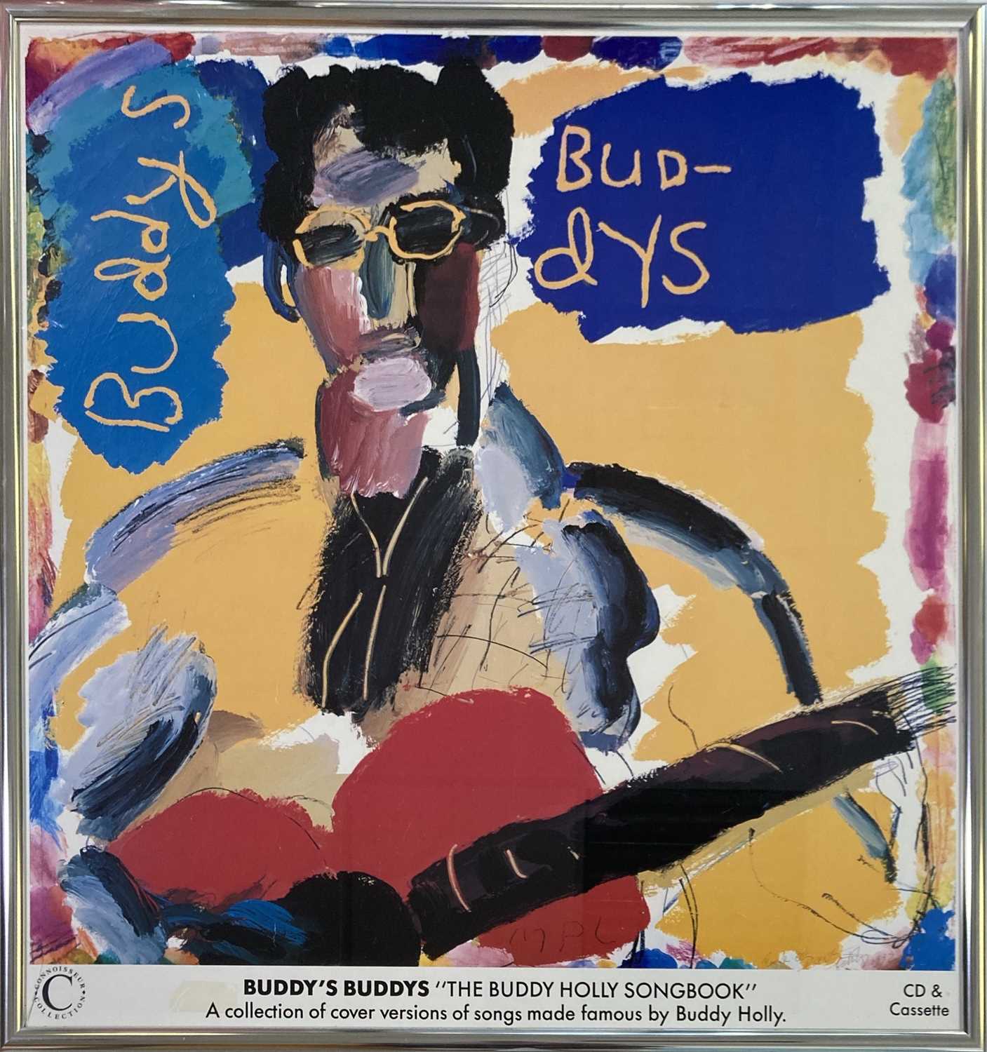 PAUL MCCARTNEY - MPL - BUDDY HOLLY ARTWORK SIGNED BY DAVID OXTOBY. - Image 2 of 5