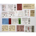 RARE 1970S TICKET COLLECTION.