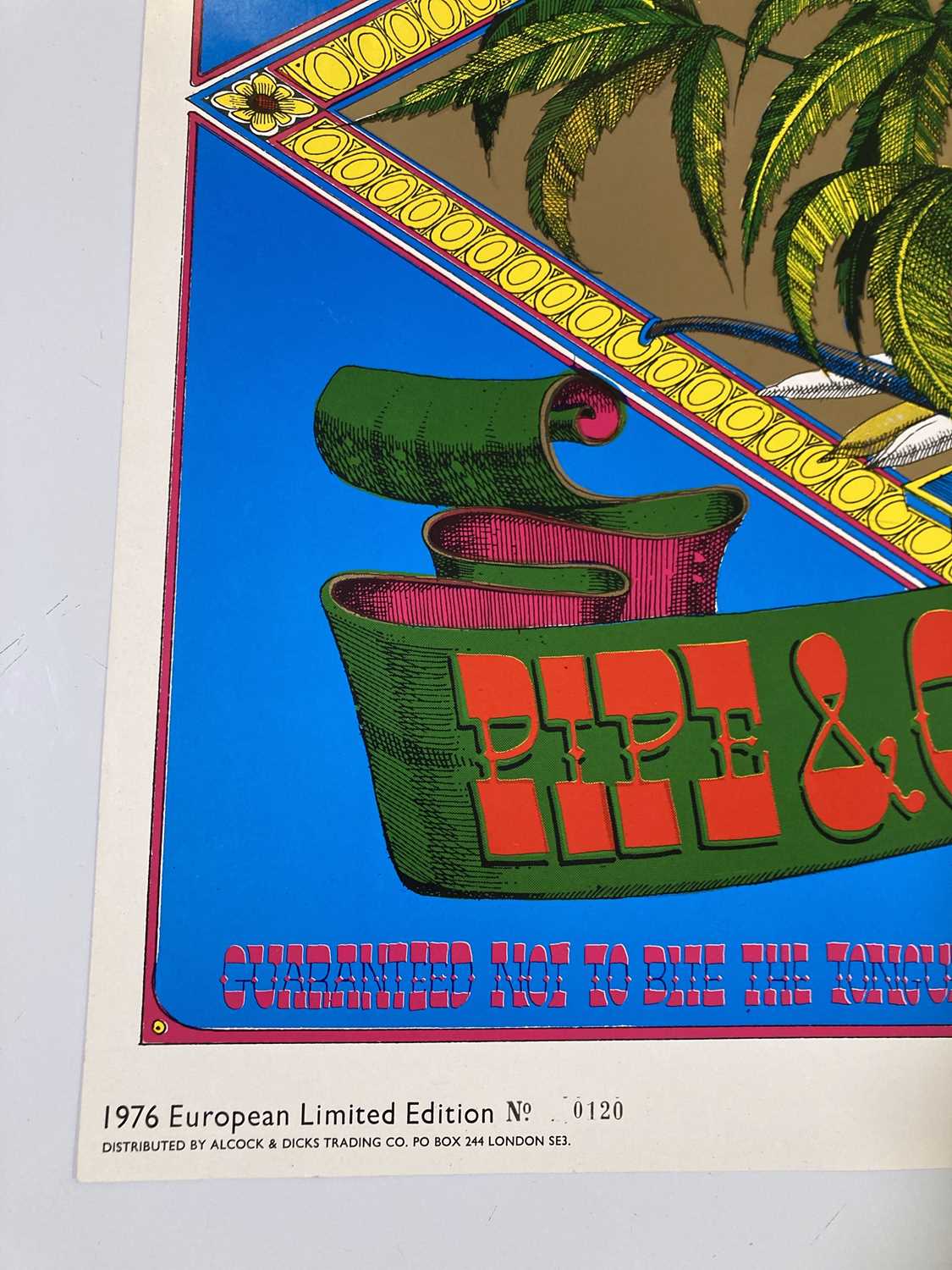 RICK GRIFFIN - 1976 CANNABIS POSTER. - Image 2 of 10