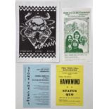 HAWKWIND CONCERT FLYERS C 1970S.