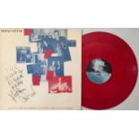 ABBA - HOVAS VITTNE 12" (SIGNED - RED VINYL - POLAR JUB 50)