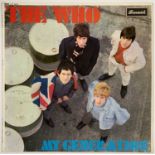 THE WHO - MY GENERATION LP (2ND PRESSING WITHOUT M/T TAX CODE - BRUNSWICK LAT 8616)