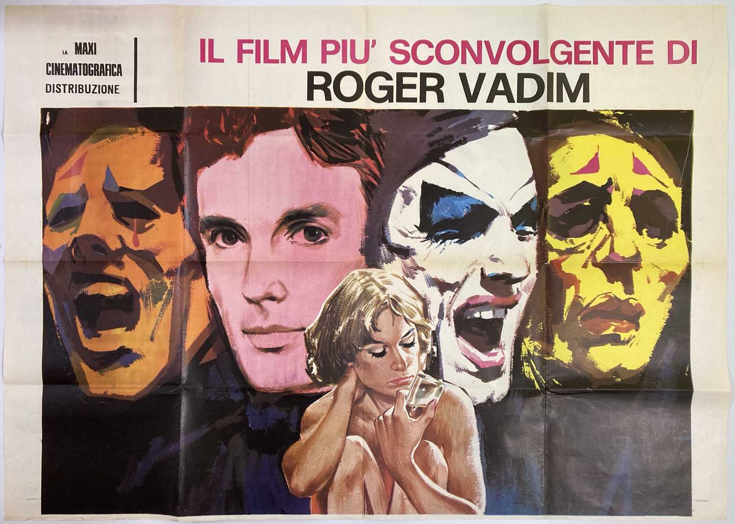 CINEMA POSTERS - ITALIAN LANGUAGE C 1960S/1970S. - Image 5 of 7