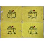 GOLF MEMORABILIA - MASTERS FLAGS SIGNED BY WINNERS.