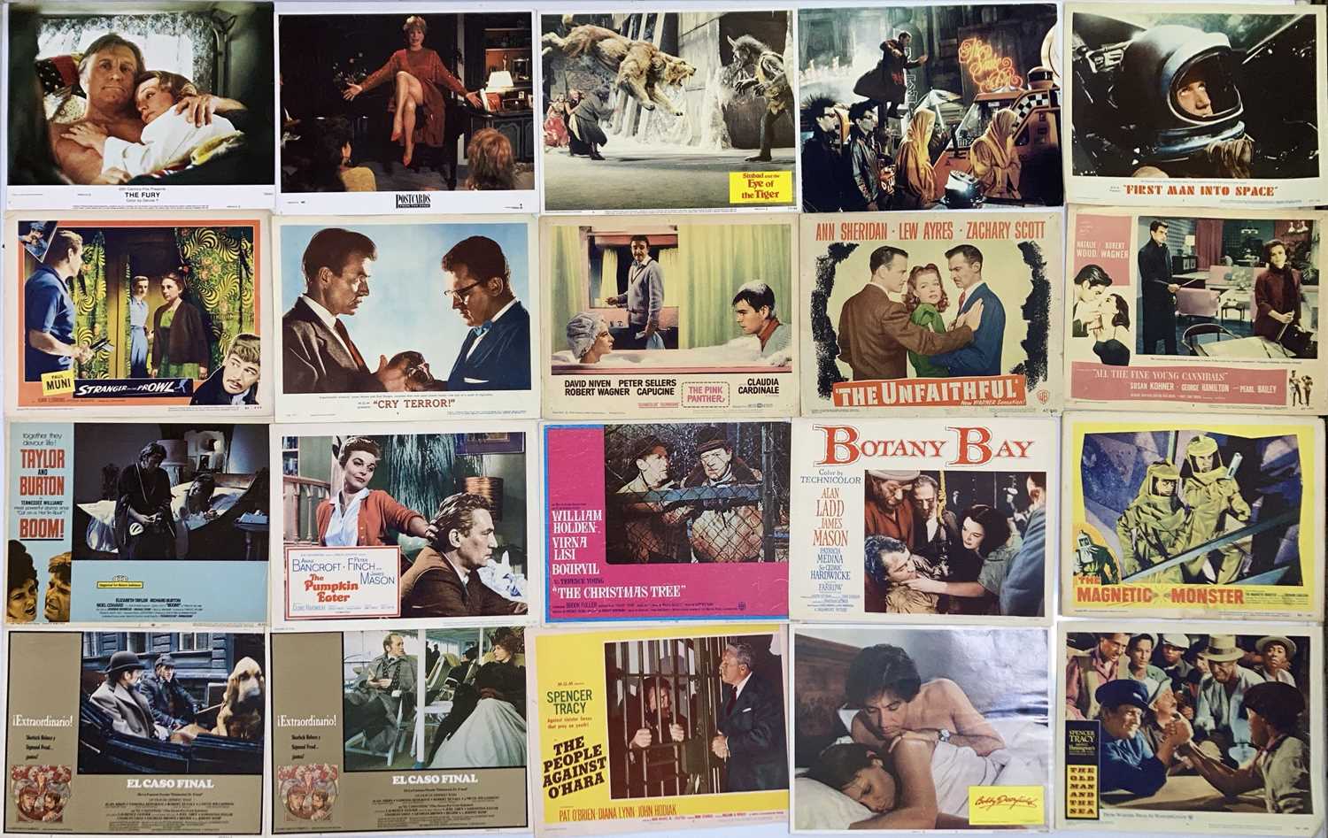 FILM STILLS AND LOBBY CARDS.