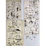 ORIGINAL COMIC BOOK STORYBOARDS - LOOK IN.