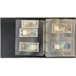 LARGE COLLECTION OF BANK NOTES FROM AROUND THE WORLD - S TO Z.