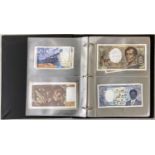 LARGE COLLECTION OF BANK NOTES FROM AROUND THE WORLD - C TO G.