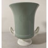 KEITH MURRAY DESIGNED WEDGEWOOD URN VASE.