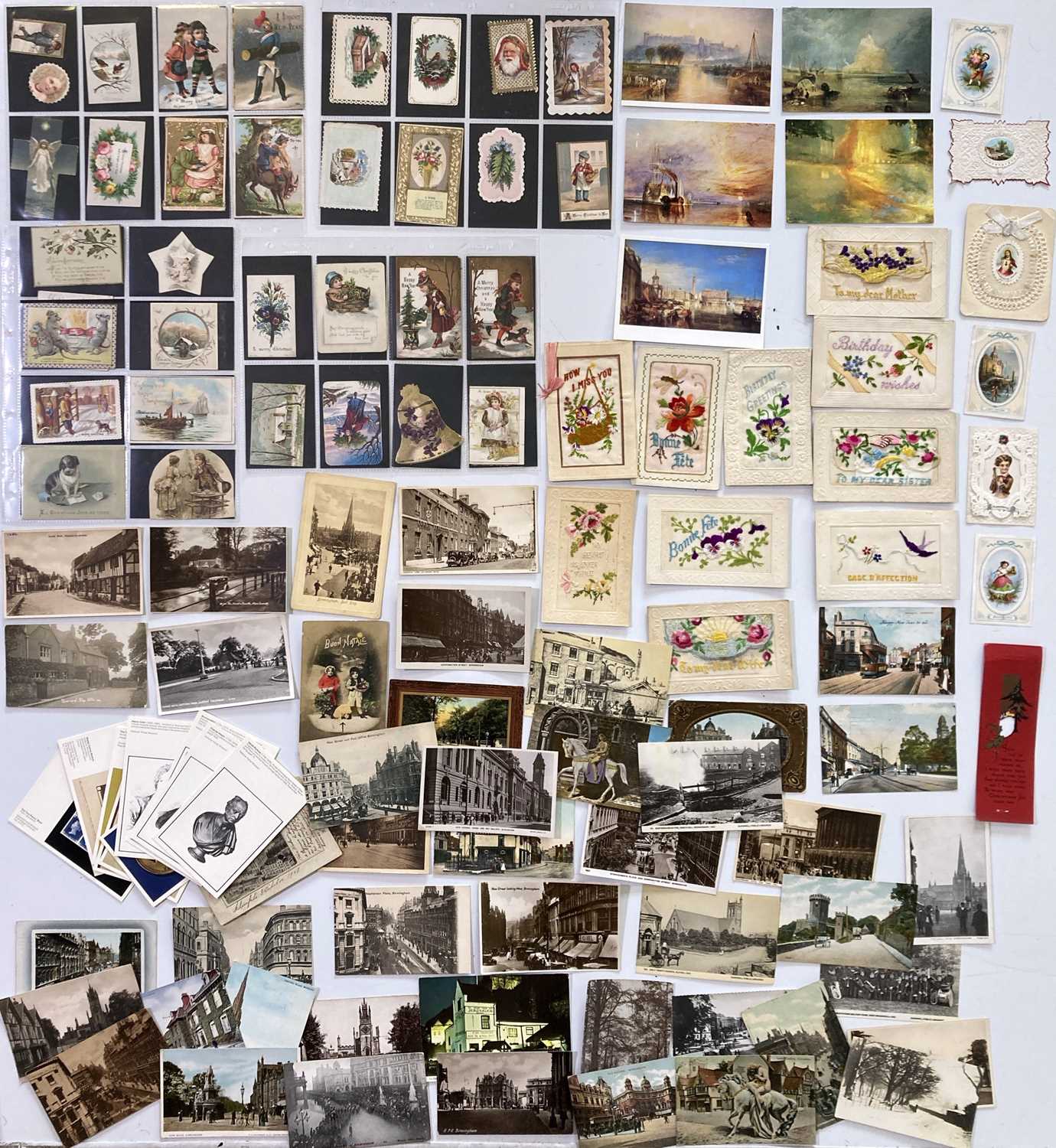 POSTCARDS / GREETINGS CARDS - 19TH/20TH CENTURY. / CIGARETTE CARDS / COLLECTABLE CARDS. - Image 2 of 2