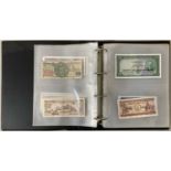 LARGE COLLECTION OF BANK NOTES FROM AROUND THE WORLD - M TO S.