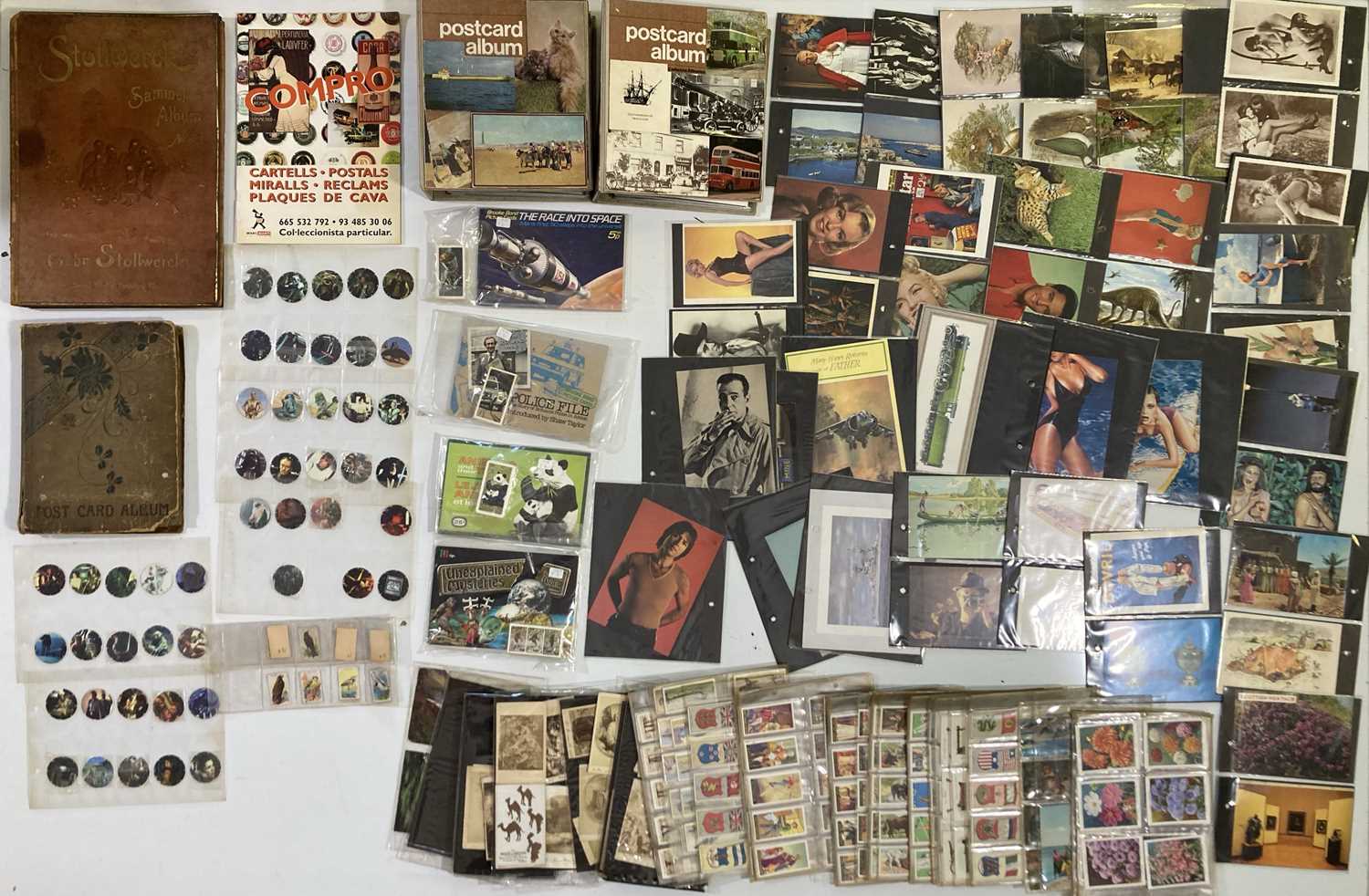 POSTCARDS AND CIGARETTE CARDS.