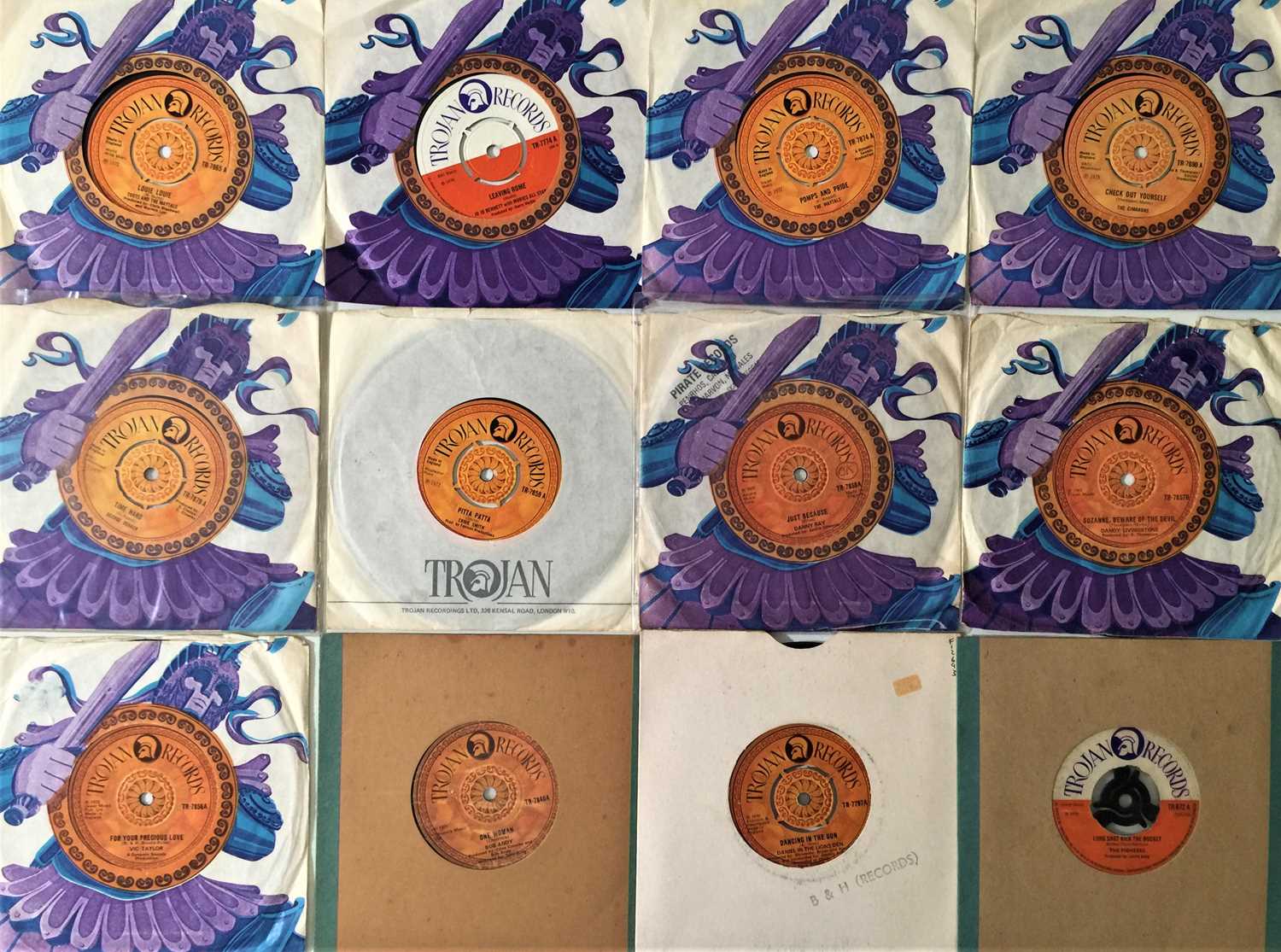 TROJAN RECORDS - 7" COLLECTION