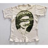 SEX PISTOLS - VINTAGE GOD SAVE THE QUEEN T-SHIRT.