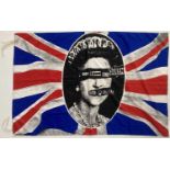 THE SEX PISTOLS - ORIGINAL GOD SAVE THE QUEEN FLAG.