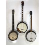 THREE.BANJOS (HARMONY, OZARK, THE NEW WINDSOR PATENT).