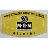 ORIGINAL 1950S MGM RECORD SHOP DISPLAY.