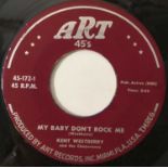 KENT WESTBERRY - MY BABY DON'T ROCK ME 7" (ART RECORDS - 45-172)