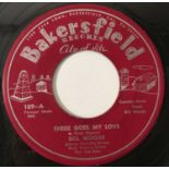 BILL WOODS - THERE GOES MY LOVE 7" (BAKERSFIELD RECORDS - 109)
