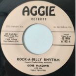 GENE MCKOWN - ROCK-A-BILLY RHYTHM 7" (AGGIE RECORDS A-1001)