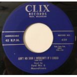 FORD NIX & MOONSHINERS - AIN'T NO SIGN I WOULDN'T IF I COULD 7" (CLIX RECORDS - 620)