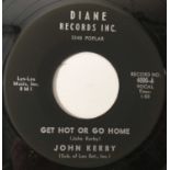 JOHN KERBY - GET HOT OR GO HOME 7" (US ROCKABILLY - DIANE 4000)