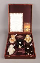 A Steiff limited edition British Collector's Baby Bear Set 1989-1993. No 1111 / 1847. Comprising