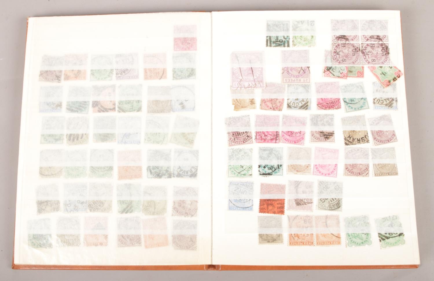 A small album of Indian stamps along with a sheet from Victoria to George VI and a sheet from - Image 4 of 4