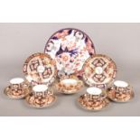 A good collection of early Twentieth Century Royal Crown Derby ceramics, mainly in the Imari